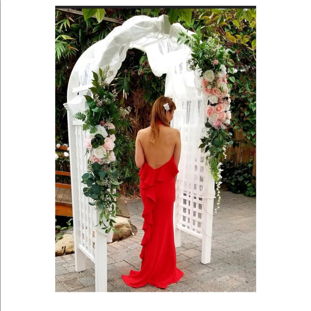 Beautiful red dress